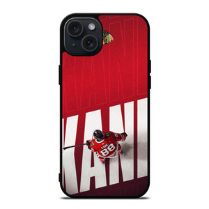 PATRICK KANE CHICAGO BLACKHAWKS iPhone 15 Plus Case PATRICK KANE CHICAGO BLACKHAWKS iPhone 15 Plus Case