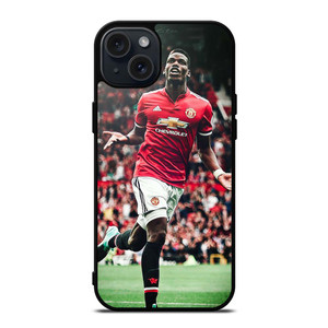 PAUL POGBA MANCHESTER UNITED iPhone 15 Plus Case PAUL POGBA MANCHESTER UNITED iPhone 15 Plus Case