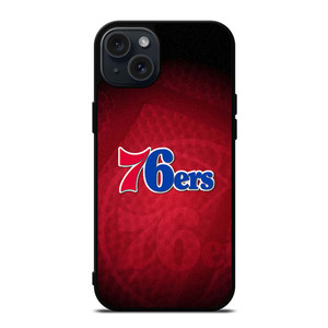 PHILADELPHIA 76ERS LETTER iPhone 15 Plus Case