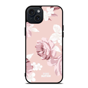 PINK VICTORIA'S SECRET FLOWER iPhone 15 Plus Case PINK VICTORIA'S SECRET FLOWER iPhone 15 Plus Case