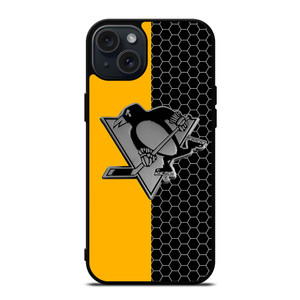 PITTSBURGH PENGUINS NHL TEAM iPhone 15 Plus Case PITTSBURGH PENGUINS NHL TEAM iPhone 15 Plus Case
