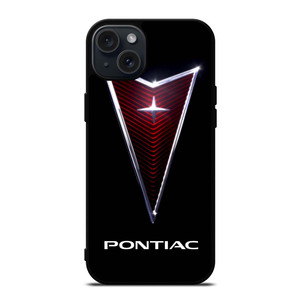 PONTIAC CAR GLOWING LOGO iPhone 15 Plus Case PONTIAC CAR GLOWING LOGO iPhone 15 Plus Case