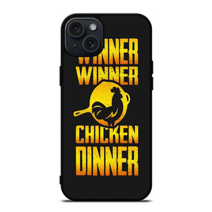 PUBG WINNER CHICKEN DINNER LOGO iPhone 15 Plus Case PUBG WINNER CHICKEN DINNER LOGO iPhone 15 Plus Case