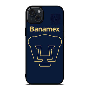 PUMAS UNAM JERSEY iPhone 15 Plus Case PUMAS UNAM JERSEY iPhone 15 Plus Case