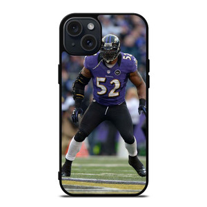 RAY LEWIS BALTIMORE RAVENS iPhone 15 Plus Case RAY LEWIS BALTIMORE RAVENS iPhone 15 Plus Case