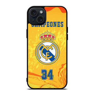 REAL MADRID CF CAMPEONES 34 iPhone 15 Plus Case REAL MADRID CF CAMPEONES 34 iPhone 15 Plus Case