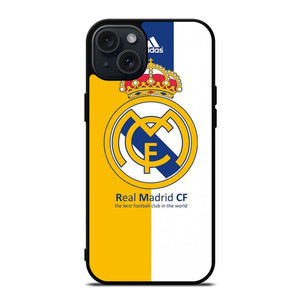 REAL MADRID FC FOOTBALL CLUB iPhone 15 Plus Case REAL MADRID FC FOOTBALL CLUB iPhone 15 Plus Case