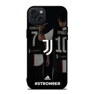 RONALDO DYBALA JUVENTUS CHAMPIONS iPhone 15 Plus Case