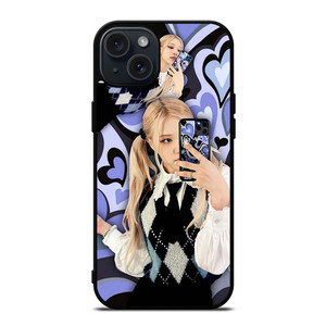 ROSE BLACKPINK LOVE VIOLET iPhone 15 Plus Case ROSE BLACKPINK LOVE VIOLET iPhone 15 Plus Case