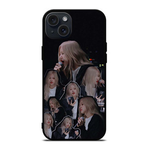 ROSE BLACKPINK SINGING iPhone 15 Plus Case