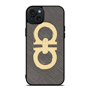SALVATORE FERRAGAMO LOGO iPhone 15 Plus Case SALVATORE FERRAGAMO LOGO iPhone 15 Plus Case