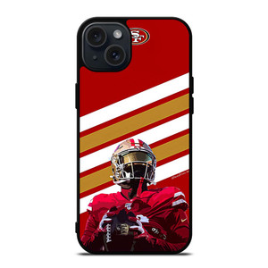 San Francisco 49ers STRIPS NFL iPhone 15 Plus Case