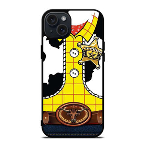SHERIFF WOODY TOY STORY SUIT iPhone 15 Plus Case SHERIFF WOODY TOY STORY SUIT iPhone 15 Plus Case