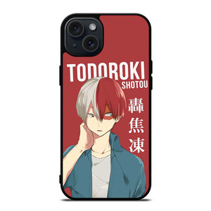 SHOTO TODOROKI MY HERO ACADEMIA iPhone 15 Plus Case SHOTO TODOROKI MY HERO ACADEMIA iPhone 15 Plus Case