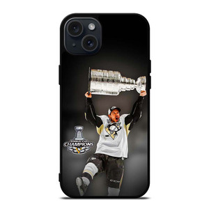 SIDNEY CROSBY PITTSBURGH PENGUINS CHAMPIONS iPhone 15 Plus Case SIDNEY CROSBY PITTSBURGH PENGUINS CHAMPIONS iPhone 15 Plus Case