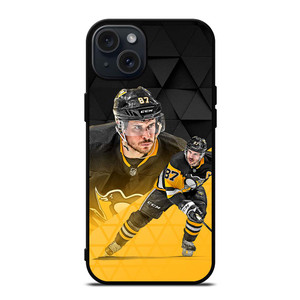 SIDNEY CROSBY PITTSBURGH PENGUINS iPhone 15 Plus Case SIDNEY CROSBY PITTSBURGH PENGUINS iPhone 15 Plus Case