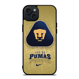 SOY DE PUMAS UNAM FOOTBALL iPhone 15 Plus Case SOY DE PUMAS UNAM FOOTBALL iPhone 15 Plus Case