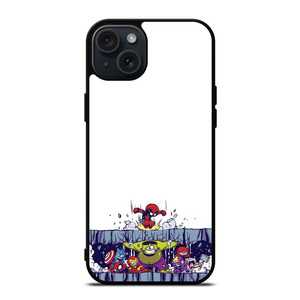 SPIDERMAN VS ALL MARVEL HEROES KAWAII iPhone 15 Plus Case SPIDERMAN VS ALL MARVEL HEROES KAWAII iPhone 15 Plus Case