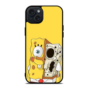 SPONGE BOB SKULL FACE iPhone 15 Plus Case
