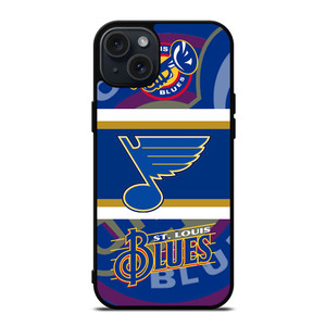 ST LOUIS BLUES SYMBOL iPhone 15 Plus Case ST LOUIS BLUES SYMBOL iPhone 15 Plus Case