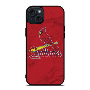 ST LOUIS CARDINALS MARBLE iPhone 15 Plus Case ST LOUIS CARDINALS MARBLE iPhone 15 Plus Case
