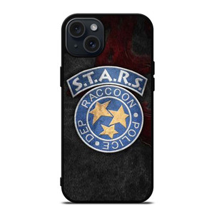 STARS RACCOON POLICE DEP BADGE iPhone 15 Plus Case STARS RACCOON POLICE DEP BADGE iPhone 15 Plus Case