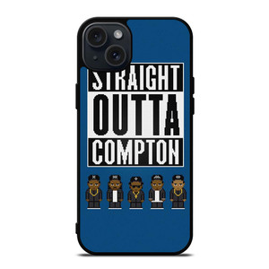 STRAIGHT OUTTA COMPTON HIP HOP iPhone 15 Plus Case