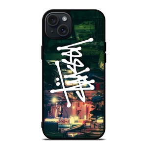 STUSSY TOKYO LOGO iPhone 15 Plus Case STUSSY TOKYO LOGO iPhone 15 Plus Case