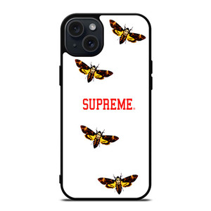 SUPREME BUTTERFLY LOGO iPhone 15 Plus Case SUPREME BUTTERFLY LOGO iPhone 15 Plus Case