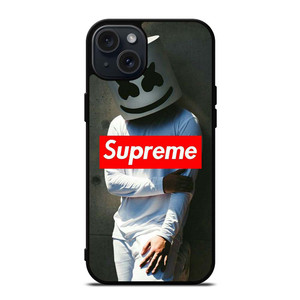 SUPREME MARSHMELLO iPhone 15 Plus Case