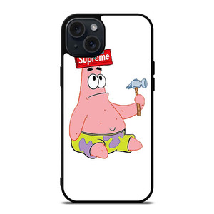 SUPREME PATRICK iPhone 15 Plus Case SUPREME PATRICK iPhone 15 Plus Case