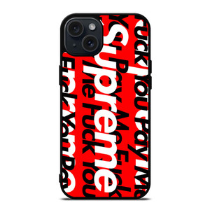 SUPREME PAY ME FUCK YOU iPhone 15 Plus Case SUPREME PAY ME FUCK YOU iPhone 15 Plus Case