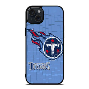 TENNESSEE TITANS LOGO FOOTBALL iPhone 15 Plus Case