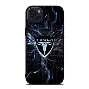 TESLA ELECTRIC iPhone 15 Plus Case TESLA ELECTRIC iPhone 15 Plus Case