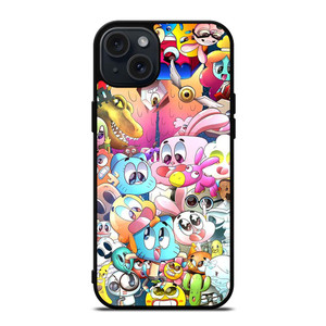 THE AMAZING WORLD OF GUMBALL COLLAGE iPhone 15 Plus Case THE AMAZING WORLD OF GUMBALL COLLAGE iPhone 15 Plus Case