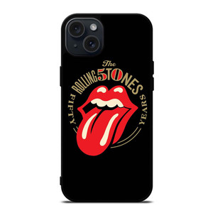 THE ROLLING STONES ROCK BAND LOGO iPhone 15 Plus Case