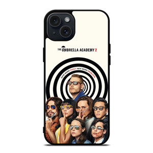 THE UMBRELLA ACADEMY ALL CAST iPhone 15 Plus Case