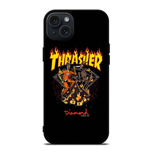 THRASHER DIAMOND SUPPLY CO  iPhone 15 Plus Case