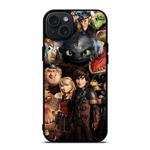TOOTHLESS TRAIN YOUR DRAGON CHARACTER iPhone 15 Plus Case
