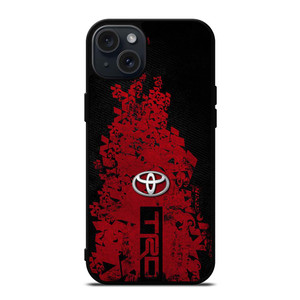 TOYOTA TRD RED CARBON LOGO iPhone 15 Plus Case TOYOTA TRD RED CARBON LOGO iPhone 15 Plus Case