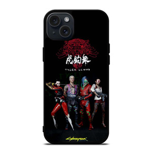 TYGER CLAWS CYBERPUNK 2077 iPhone 15 Plus Case TYGER CLAWS CYBERPUNK 2077 iPhone 15 Plus Case