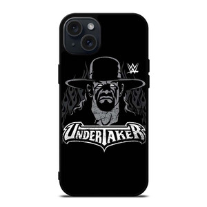 UNDERTAKER WRESTLING WWE ART iPhone 15 Plus Case