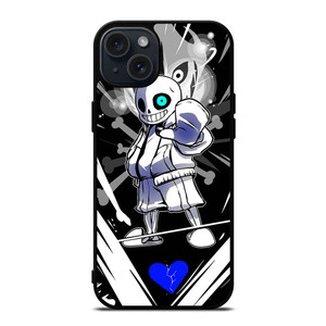 UNDERTALE BADTIME WALLPAPER iPhone 15 Plus Case UNDERTALE BADTIME WALLPAPER iPhone 15 Plus Case