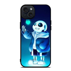 UNDERTALE GLOWING LOVE SYMBOL iPhone 15 Plus Case