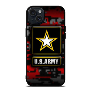US ARMY CAMO LOGO iPhone 15 Plus Case