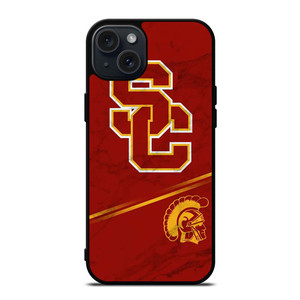 USC TROJANS RUSTY MARBLE iPhone 15 Plus Case USC TROJANS RUSTY MARBLE iPhone 15 Plus Case