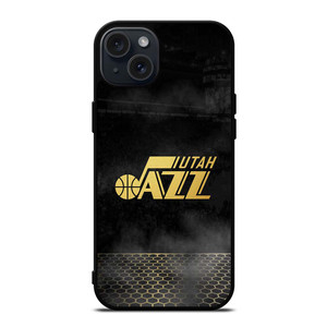 UTAH JAZZ GOLD LOGO iPhone 15 Plus Case UTAH JAZZ GOLD LOGO iPhone 15 Plus Case