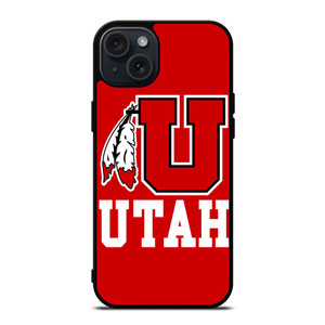 UTAH UTES FOOTBALL LOGO 2 iPhone 15 Plus Case