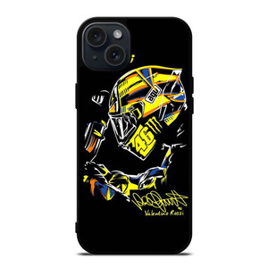 VALENTINO ROSSI 46 SIGNATURE iPhone 15 Plus Case VALENTINO ROSSI 46 SIGNATURE iPhone 15 Plus Case