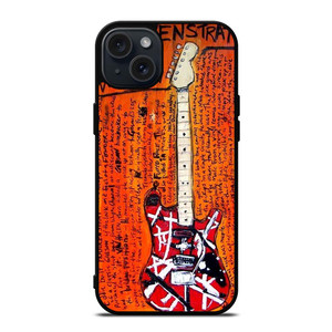 VAN HALEN EDDIE STRIPS iPhone 15 Plus Case VAN HALEN EDDIE STRIPS iPhone 15 Plus Case